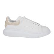 Witte Oversized Leren Sneakers Alexander McQueen , White , Heren