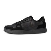 Halfdan Herensneaker met Natural Soft Technology Woden , Black , Heren