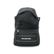 Pre-owned Canvas backpacks Balenciaga Vintage , Black , Dames