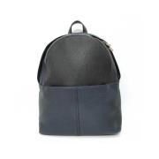 Pre-owned Leather backpacks Dior Vintage , Blue , Dames