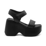 Zwarte Eva Sandalen Vic Matié , Black , Dames