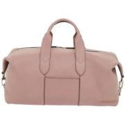 Pre-owned Leather travel-bags Louis Vuitton Vintage , Pink , Dames