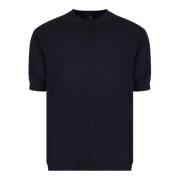 Gebreid T-shirt Armani Exchange , Blue , Heren