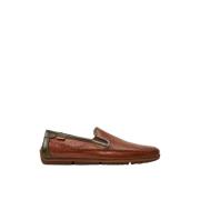 Casual Camel Leren Heren Loafers Pikolinos , Brown , Heren