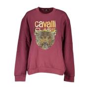 Sweatshirts Cavalli Class , Purple , Dames