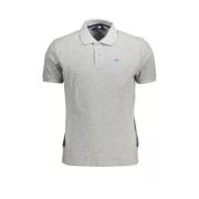 North Sails Gray Cotton Polo Shirt North Sails , Gray , Heren