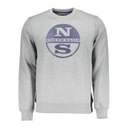 Sweatshirt North Sails , Gray , Heren