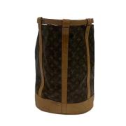 Pre-owned Canvas louis-vuitton-bags Louis Vuitton Vintage , Brown , Da...