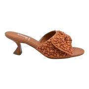 Heeled Mules Jeannot , Brown , Dames