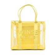 Tote Bags Twinset , Yellow , Dames