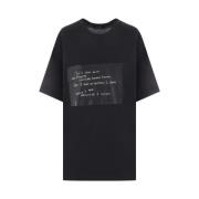 T-Shirts Yohji Yamamoto , Black , Dames