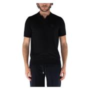 Polo In Filo Klassieke Stijl Suns , Black , Heren