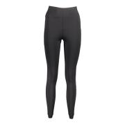 Zwarte polyester leggings met contrasterende details Calvin Klein , Bl...