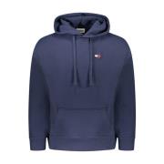 Blauwe Katoenen Hoodie 31 Collectie Tommy Hilfiger , Blue , Heren