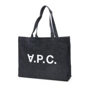 Denim Daniela Tote Tas A.p.c. , Blue , Unisex