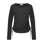 Long Sleeve Tops Jane Lushka , Black , Dames