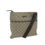 Pre-owned Leather gucci-bags Gucci Vintage , Beige , Dames