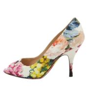 Pre-owned Canvas heels Dolce & Gabbana Pre-owned , Multicolor , Dames