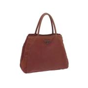 Pre-owned Fabric handbags Prada Vintage , Brown , Dames