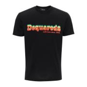 T-Shirts Dsquared2 , Black , Heren