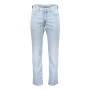 Lichtblauwe Slim Fit Katoenen Jeans Levi's , Blue , Heren