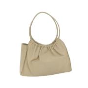 Pre-owned Nylon gucci-bags Gucci Vintage , Beige , Dames