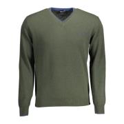 Harmont Blaine Green Wool Shirt Harmont & Blaine , Green , Heren