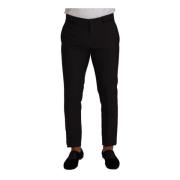 Slim-fit Trousers Dolce & Gabbana , Black , Heren