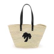 Tote Bags Palm Angels , Beige , Dames