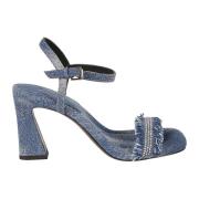 High Heel Sandals ASH , Blue , Dames
