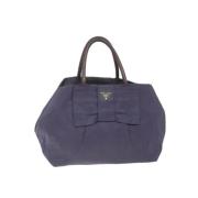 Pre-owned Nylon handbags Prada Vintage , Purple , Dames