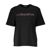 T-Shirts Patrizia Pepe , Black , Dames