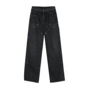 Straight Jeans Givenchy , Black , Dames