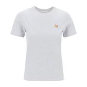 T-Shirts Maison Kitsuné , Gray , Dames