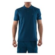 Gestreepte Kraag Polo in Piquet C.p. Company , Blue , Heren