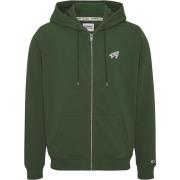 Signature Zip-Thru Jas Tommy Hilfiger , Green , Heren