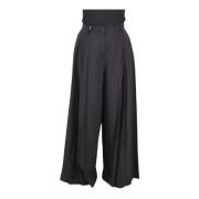 Wide Trousers Dolce & Gabbana , Black , Dames