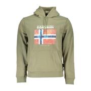 Hoodies Napapijri , Green , Heren