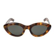 Spotted Havana Zonnebril Cocca Stijl Retrosuperfuture , Brown , Unisex