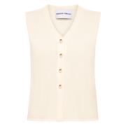 Sleeveless Tops Emerson Renaldi , Beige , Dames