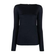 Long Sleeve Tops TotêMe , Blue , Dames