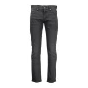 Slim-fit Jeans Hugo Boss , Black , Heren