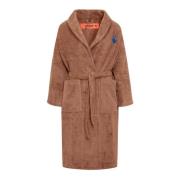 Robes Off White , Brown , Dames