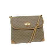 Pre-owned Canvas gucci-bags Gucci Vintage , Beige , Dames