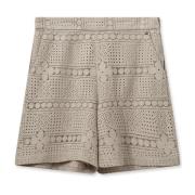Short Shorts MOS Mosh , Beige , Dames