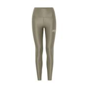 Stijlvolle Sport Leggings Olive Ball , Green , Dames