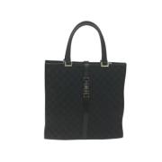 Pre-owned Canvas handbags Gucci Vintage , Black , Dames
