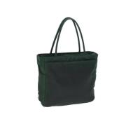 Pre-owned Nylon handbags Prada Vintage , Green , Dames