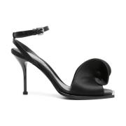 High Heel Sandals Alexander McQueen , Black , Dames