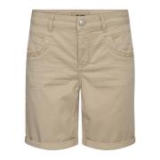 Casual Shorts MOS Mosh , Beige , Dames